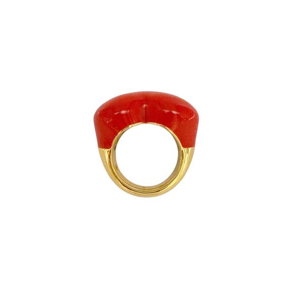 KATE SPADE Heart You Statement Ring in Red 5 - Picture 5 of 7